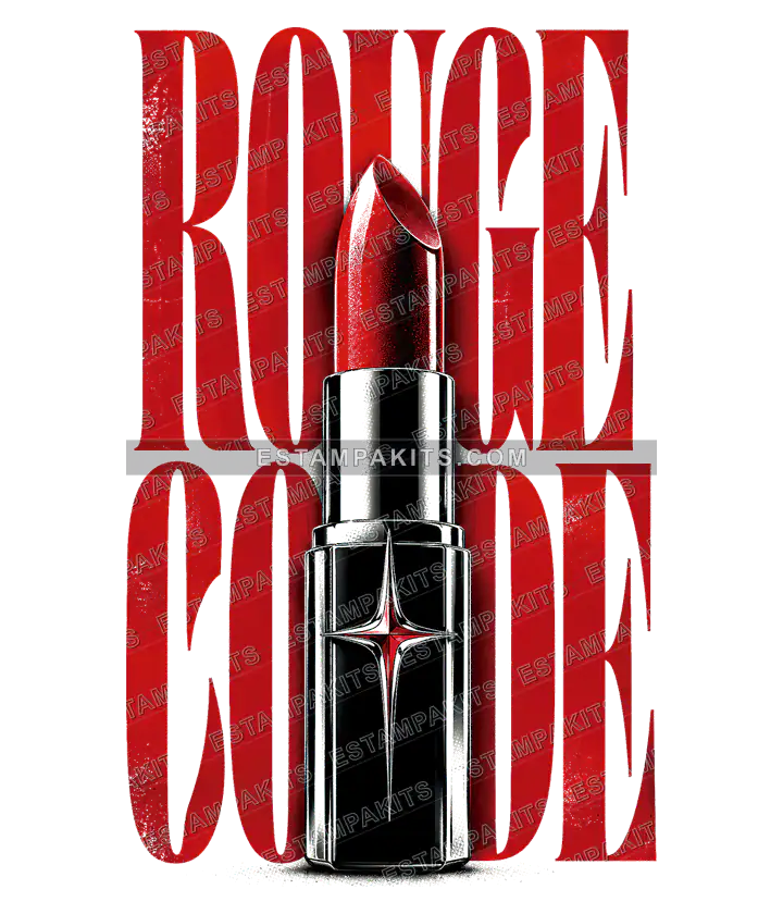 Rouge Code · Labial rojo: muestra protegida con transparencia