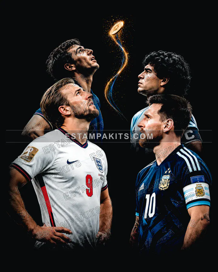 Messi y Maradona · Mirada fija · Semitono: muestra protegida