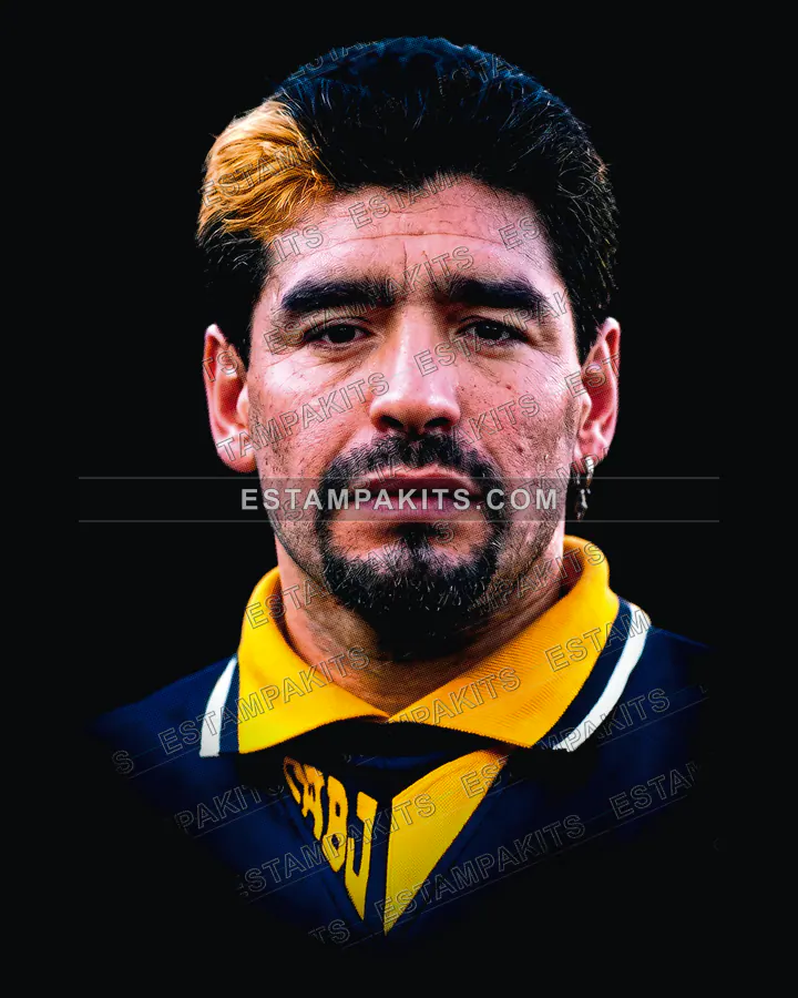 Maradona Mechón Boca · Semitono: muestra protegida